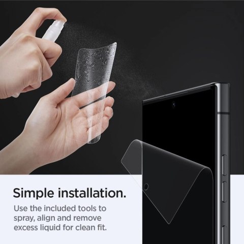 Folia hydrożelowa Spigen Neo Flex na Samsung Galaxy S23 Ultra - 2 szt. Folia hydrożelowa Spigen Neo Flex na Samsung Galaxy S23 Ultra - 2 szt.
