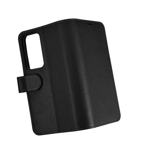 ICarer Wallet Case etui do Samsung Galaxy S23 skórzany pokrowiec portfel czarne ICarer Wallet Case etui do Samsung Galaxy S23 skórzany pokrowiec portfel czarne