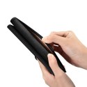 ICarer Wallet Case etui do Samsung Galaxy S23 skórzany pokrowiec portfel czarne