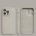 Silicone case etui Samsung Galaxy A54 5G silikonowy pokrowiec beżowe Silicone case etui Samsung Galaxy A54 5G silikonowy pokrowiec beżowe