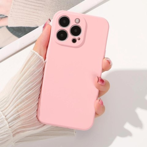 Silicone case etui Samsung Galaxy A54 5G silikonowy pokrowiec beżowe Silicone case etui Samsung Galaxy A54 5G silikonowy pokrowiec beżowe
