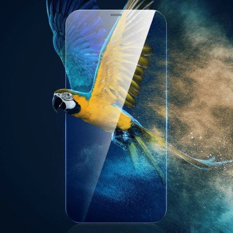 Baseus szkło hartowane do iPhone 12 Pro Max na cały ekran z osłoną na głośnik 0.4mm + zestaw montażowy Baseus szkło hartowane do iPhone 12 Pro Max na cały ekran z osłoną na głośnik 0.4mm + zestaw montażowy