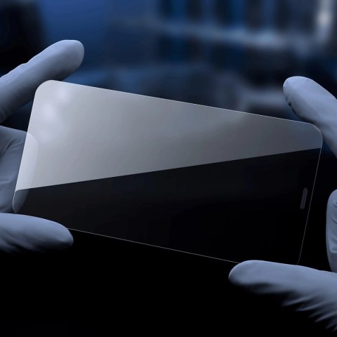 Baseus szkło hartowane do iPhone 12 Pro Max na cały ekran z osłoną na głośnik 0.4mm + zestaw montażowy Baseus szkło hartowane do iPhone 12 Pro Max na cały ekran z osłoną na głośnik 0.4mm + zestaw montażowy