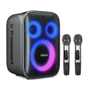 Głośnik bezprzewodowy Tronsmart Halo 200 120W + 2 mikrofony - czarny Głośnik bezprzewodowy Tronsmart Halo 200 120W + 2 mikrofony - czarny