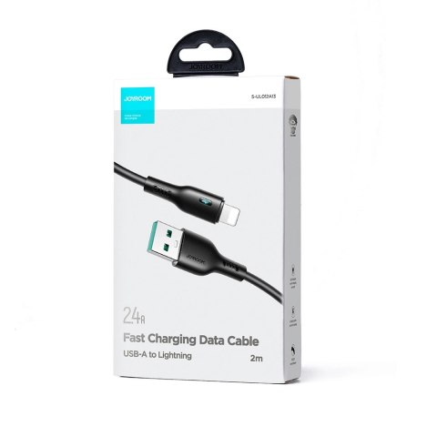 Kabel Joyroom Premium Series A13 USB-A / Lightning 2.4A 2m - czarny Kabel Joyroom Premium Series A13 USB-A / Lightning 2.4A 2m - czarny