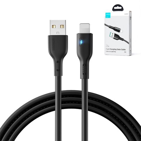 Kabel Joyroom Premium Series A13 USB-A / Lightning 2.4A 2m - czarny Kabel Joyroom Premium Series A13 USB-A / Lightning 2.4A 2m - czarny