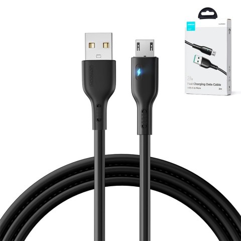 Kabel Joyroom Premium Series A13 USB-A / micro USB 2.4A 2m - czarny Kabel Joyroom Premium Series A13 USB-A / micro USB 2.4A 2m - czarny