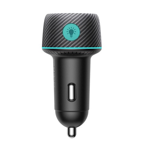 Ładowarka samochodowa 60W USB-C USB-A Joyroom JR-CCN01 - czarna Ładowarka samochodowa 60W USB-C USB-A Joyroom JR-CCN01 - czarna