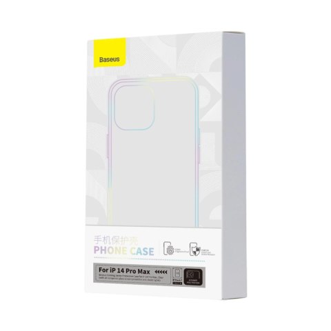 Baseus Corning Case etui do iPhone 14 Pro Max pancerny pokrowiec + szkło przezroczyste Baseus Corning Case etui do iPhone 14 Pro Max pancerny pokrowiec + szkło przezroczyste