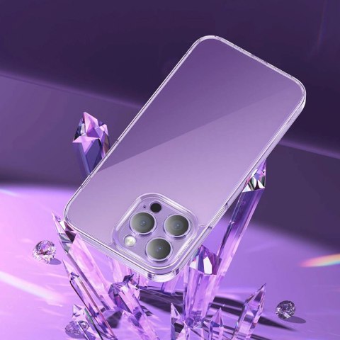 Baseus Corning Case etui do iPhone 14 Pro Max pancerny pokrowiec + szkło przezroczyste Baseus Corning Case etui do iPhone 14 Pro Max pancerny pokrowiec + szkło przezroczyste