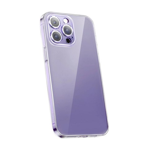 Baseus Crystal Case etui do iPhone 14 Pro Max cienki pokrowiec + szkło przezroczyste Baseus Crystal Case etui do iPhone 14 Pro Max cienki pokrowiec + szkło przezroczyste