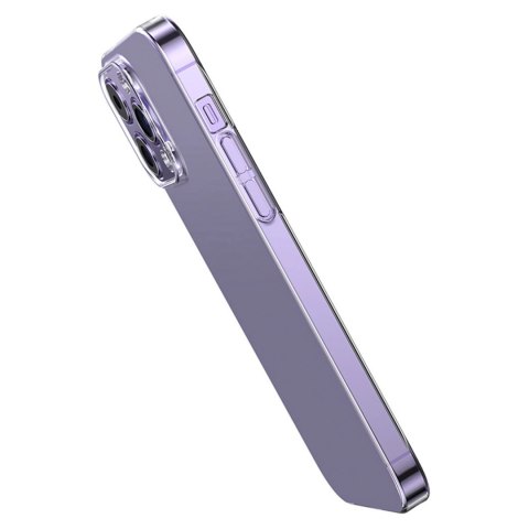 Baseus Crystal Case etui do iPhone 14 Pro Max cienki pokrowiec + szkło przezroczyste Baseus Crystal Case etui do iPhone 14 Pro Max cienki pokrowiec + szkło przezroczyste