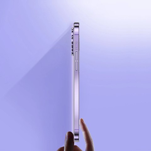 Baseus Crystal Case etui do iPhone 14 Pro Max cienki pokrowiec + szkło przezroczyste Baseus Crystal Case etui do iPhone 14 Pro Max cienki pokrowiec + szkło przezroczyste