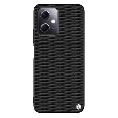 Nillkin Textured Case etui do Xiaomi Redmi Note 12 5G / Poco X5 5G wzmocniony nylonowy pokrowiec czarne Nillkin Textured Case etui do Xiaomi Redmi Note 12 5G / Poco X5 5G wzmocniony nylonowy pokrowiec czarne