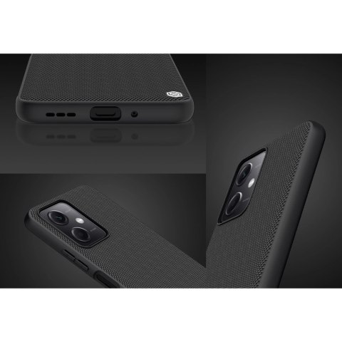 Nillkin Textured Case etui do Xiaomi Redmi Note 12 5G / Poco X5 5G wzmocniony nylonowy pokrowiec czarne Nillkin Textured Case etui do Xiaomi Redmi Note 12 5G / Poco X5 5G wzmocniony nylonowy pokrowiec czarne