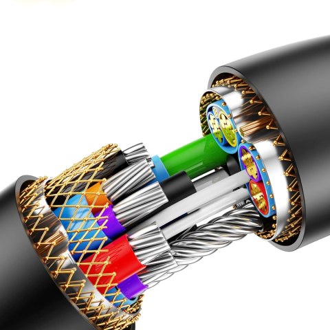 Przedłużacz kabel USB 2.0 0.5m Baseus AirJoy Series - czarny Przedłużacz kabel USB 2.0 0.5m Baseus AirJoy Series - czarny
