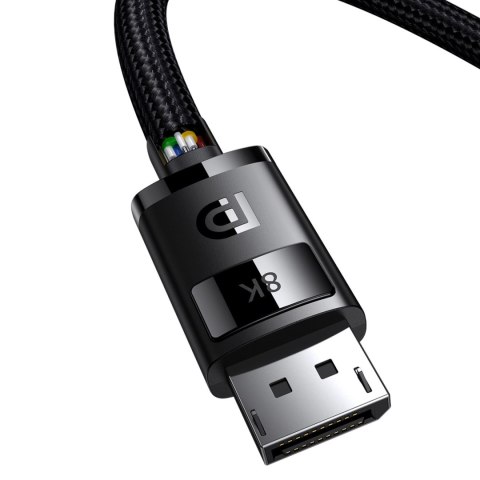 Kabel DisplayPort 8K 60Hz 1,5m Baseus High Definition Series - czarny Kabel DisplayPort 8K 60Hz 1,5m Baseus High Definition Series - czarny