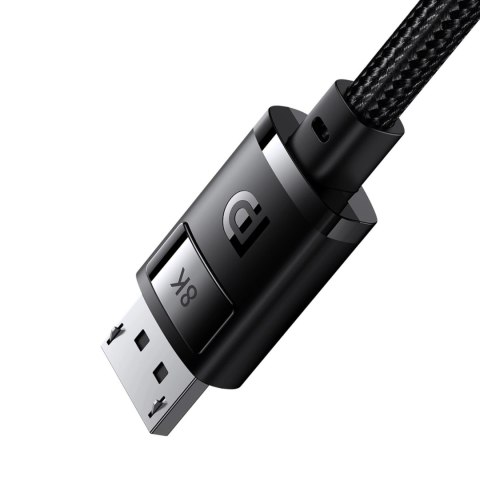 Kabel DisplayPort 8K 60Hz 1,5m Baseus High Definition Series - czarny Kabel DisplayPort 8K 60Hz 1,5m Baseus High Definition Series - czarny