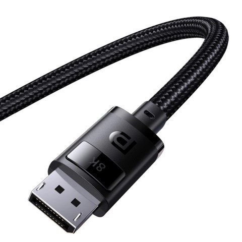 Kabel DisplayPort 8K 60Hz 1,5m Baseus High Definition Series - czarny Kabel DisplayPort 8K 60Hz 1,5m Baseus High Definition Series - czarny