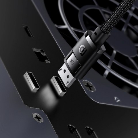 Kabel DisplayPort 8K 60Hz 1,5m Baseus High Definition Series - czarny Kabel DisplayPort 8K 60Hz 1,5m Baseus High Definition Series - czarny