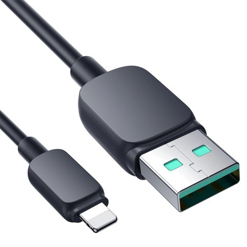 Kabel Joyroom Multi-Color Series A14 Lightning / USB-A 2.4A 1.2 m - czarny Kabel Joyroom Multi-Color Series A14 Lightning / USB-A 2.4A 1.2 m - czarny