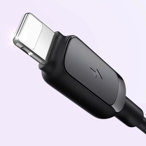 Kabel Joyroom Multi-Color Series A14 Lightning / USB-A 2.4A 1.2 m - czarny Kabel Joyroom Multi-Color Series A14 Lightning / USB-A 2.4A 1.2 m - czarny