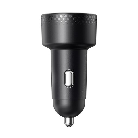Ładowarka samochodowa 2x USB C 70W z wyświetlaczem LED Joyroom JR-CCD02 - czarna Ładowarka samochodowa 2x USB C 70W z wyświetlaczem LED Joyroom JR-CCD02 - czarna