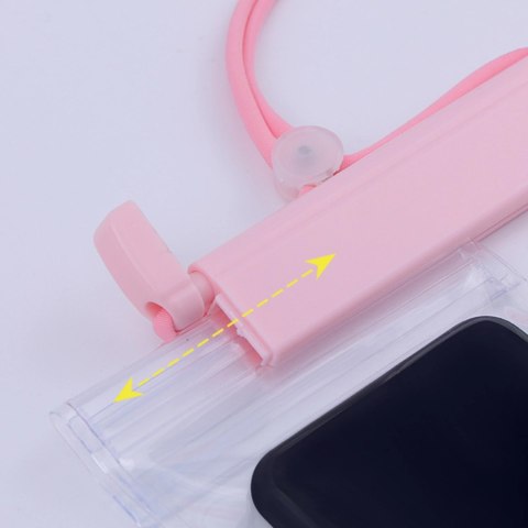 Wodoodporne etui na telefon 8,5" na basen, plażę czarny Wodoodporne etui na telefon 8,5" na basen, plażę czarny