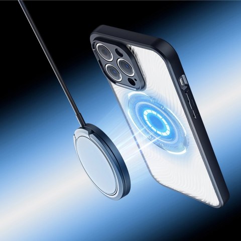 Etui Dux Ducis Aimo Mag z MagSafe na iPhone 14 Pro - czarne Etui Dux Ducis Aimo Mag z MagSafe na iPhone 14 Pro - czarne