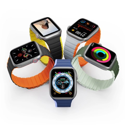 Magnetyczny pasek Apple Watch SE, 9, 8, 7, 6, 5, 4, 3, 2, 1 (41, 40, 38 mm) Dux Ducis Strap (LD Version) - niebieski Magnetyczny pasek Apple Watch SE, 9, 8, 7, 6, 5, 4, 3, 2, 1 (41, 40, 38 mm) Dux Ducis Strap (LD Version) - niebieski