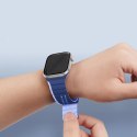 Magnetyczny pasek Apple Watch SE, 9, 8, 7, 6, 5, 4, 3, 2, 1 (41, 40, 38 mm) Dux Ducis Strap (LD Version) - niebieski