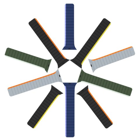 Magnetyczny pasek Apple Watch SE, 9, 8, 7, 6, 5, 4, 3, 2, 1 (41, 40, 38 mm) Dux Ducis Strap (LD Version) - zielony Magnetyczny pasek Apple Watch SE, 9, 8, 7, 6, 5, 4, 3, 2, 1 (41, 40, 38 mm) Dux Ducis Strap (LD Version) - zielony