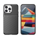 Pancerne etui iPhone 15 Pro Max Thunder Case - czarne Pancerne etui iPhone 15 Pro Max Thunder Case - czarne