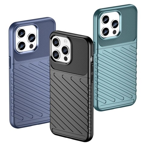 Pancerne etui iPhone 15 Pro Max Thunder Case - czarne Pancerne etui iPhone 15 Pro Max Thunder Case - czarne