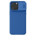 Pancerne etui Nillkin CamShield Pro Magnetic Case do iPhone 15 Pro Max z osłoną na aparat - niebieskie Pancerne etui Nillkin CamShield Pro Magnetic Case do iPhone 15 Pro Max z osłoną na aparat - niebieskie