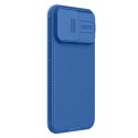 Pancerne etui Nillkin CamShield Pro Magnetic Case do iPhone 15 Pro Max z osłoną na aparat - niebieskie Pancerne etui Nillkin CamShield Pro Magnetic Case do iPhone 15 Pro Max z osłoną na aparat - niebieskie