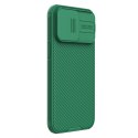 Pancerne etui Nillkin CamShield Pro Magnetic Case do iPhone 15 Pro Max z osłoną na aparat - zielone Pancerne etui Nillkin CamShield Pro Magnetic Case do iPhone 15 Pro Max z osłoną na aparat - zielone