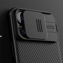 Pancerne etui Nillkin CamShield Pro Magnetic Case do iPhone 15 Pro Max z osłoną na aparat - zielone Pancerne etui Nillkin CamShield Pro Magnetic Case do iPhone 15 Pro Max z osłoną na aparat - zielone