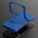 Pancerne etui Nillkin CamShield Pro Magnetic Case do iPhone 15 Pro Max z osłoną na aparat - zielone Pancerne etui Nillkin CamShield Pro Magnetic Case do iPhone 15 Pro Max z osłoną na aparat - zielone