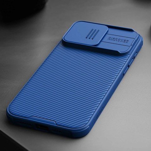 Pancerne etui Nillkin CamShield Pro Magnetic Case do iPhone 15 Pro Max z osłoną na aparat - zielone Pancerne etui Nillkin CamShield Pro Magnetic Case do iPhone 15 Pro Max z osłoną na aparat - zielone