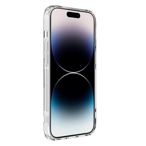 Pancerne etui z MagSafe Nillkin Nature Pro Magnetic do iPhone 15 Pro - białe Pancerne etui z MagSafe Nillkin Nature Pro Magnetic do iPhone 15 Pro - białe