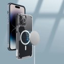 Pancerne etui z MagSafe Nillkin Nature Pro Magnetic do iPhone 15 Pro - białe Pancerne etui z MagSafe Nillkin Nature Pro Magnetic do iPhone 15 Pro - białe