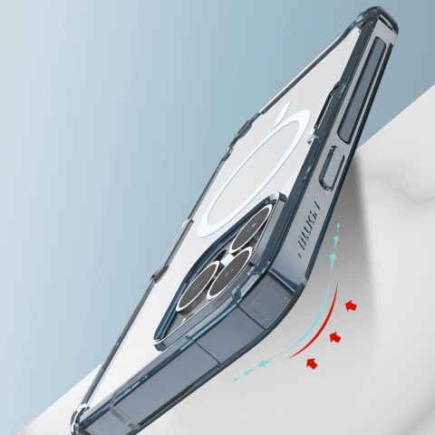 Pancerne etui z MagSafe Nillkin Nature Pro Magnetic do iPhone 15 Pro - białe Pancerne etui z MagSafe Nillkin Nature Pro Magnetic do iPhone 15 Pro - białe
