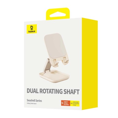 Składany stojak Baseus BS-HP009 Seashell Series na tablet - różowy Składany stojak Baseus BS-HP009 Seashell Series na tablet - różowy