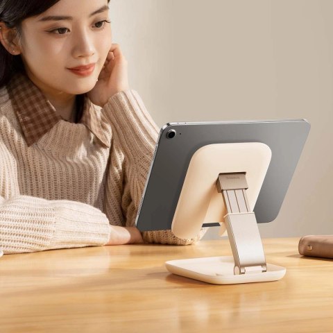 Składany stojak Baseus BS-HP009 Seashell Series na tablet - różowy Składany stojak Baseus BS-HP009 Seashell Series na tablet - różowy