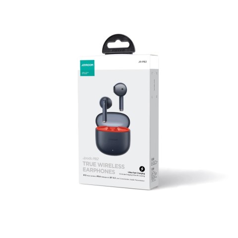 Bezprzewodowe sluchawki TWS Joyroom Jpods Series JR-PB2 IPX4 - czarne Bezprzewodowe sluchawki TWS Joyroom Jpods Series JR-PB2 IPX4 - czarne
