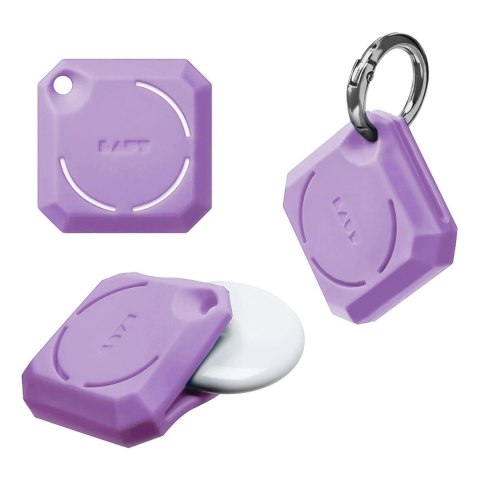 Etui LAUT Huex Gems na AirTag - fioletowe Etui LAUT Huex Gems na AirTag - fioletowe
