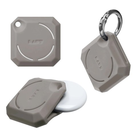 Etui LAUT Huex Gems na AirTag - szare Etui LAUT Huex Gems na AirTag - szare