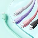 Kabel Joyroom Multi-Color Series S-A34 USB-C / USB-C PD 60W 1m - fioletowy