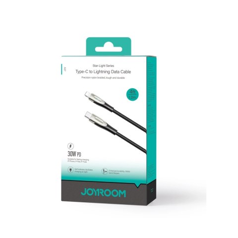 Kabel Joyroom Pioneer Series SA31-CL3 USB-C / Lightning 30W 1.2m - czarny Kabel Joyroom Pioneer Series SA31-CL3 USB-C / Lightning 30W 1.2m - czarny